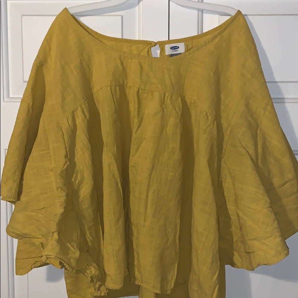 Yellow old navy top